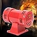 DUIBAII Industry Electric Motor Driven Siren, Air Alarm Siren Equipped, Super Loud Siren Alarm Heavy Duty Electric Motor for Home and Outdoor Siren