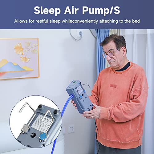 Maidesite Alternating Air Pressure Mattress With Detachable Air Cells, Includes Fuses And Electric Pump System, Fits Standard Size Hospital Bed, S01A #TOP5