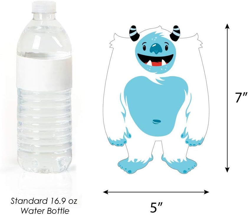 Yeti to Party - Birthday Party Essentials - Set of 20 image 5