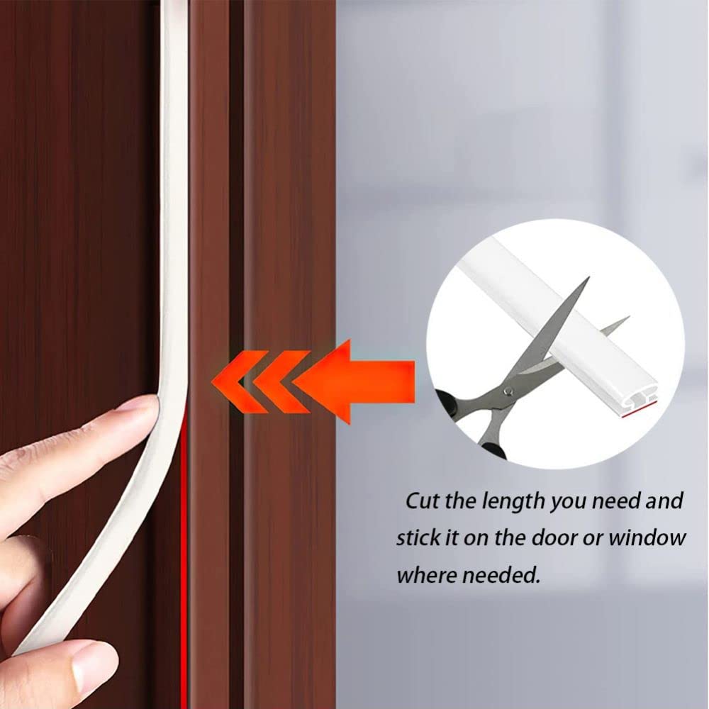 Storystore Guarnizione In Gomma A Forma Di D – Autoadesiva, 12 M, 14x14 Mm, Per Auto E Porte, Isolamento Acustico E Antipolvere