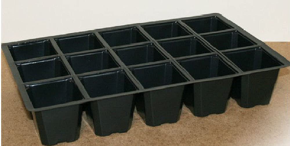 Viridis Hortus - 10 x 15-60 Cell Plug Plant Inserts For Seed Trays Vacapot V15-60 PRODUCT MADE FROM 100% RECYCLED MATERIALS