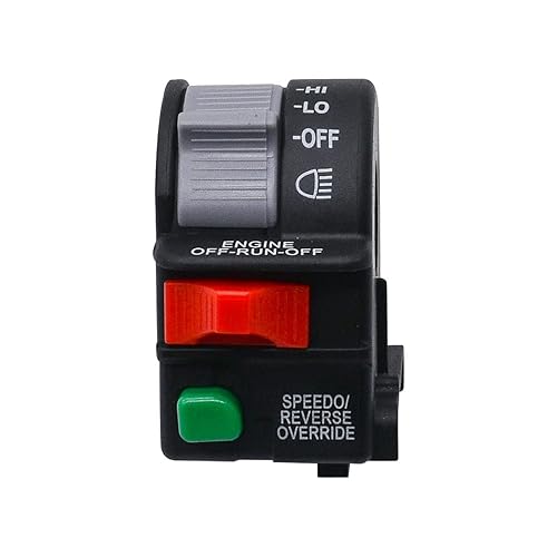 Miniatura 2 de 4010262 - Faro delantero izquierdo para manillar HI LO, interruptor de encendidoapagado apto para Polaris Sportsman Trail Boss Xplorer Xpedition 325