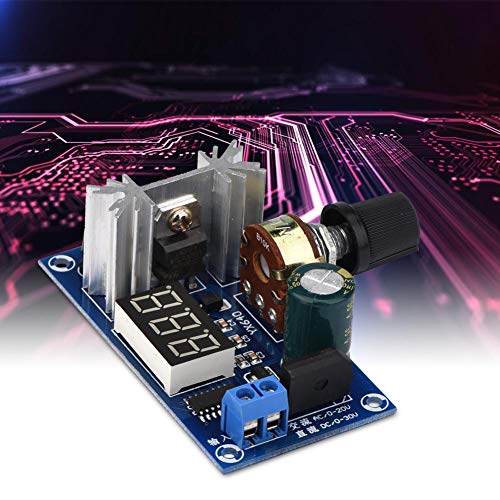Image of Variable Voltage Regulator Adjustable Voltage Regulator Lm317 Adjustable Voltage Regulator Power Supply Board Digital Voltage Display