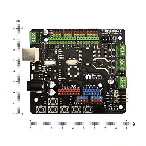 DFRobot Romeo - a Robot Control Board with Motor Driver based on Arduino