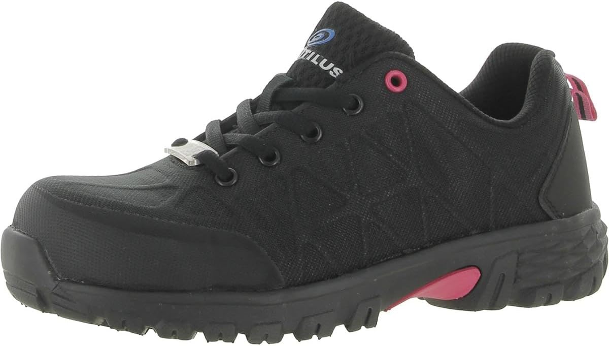 Nautilus Safety Footwear Spark N2153 Women's Carbon Toe EH Athletic Work Shoes, 10 W