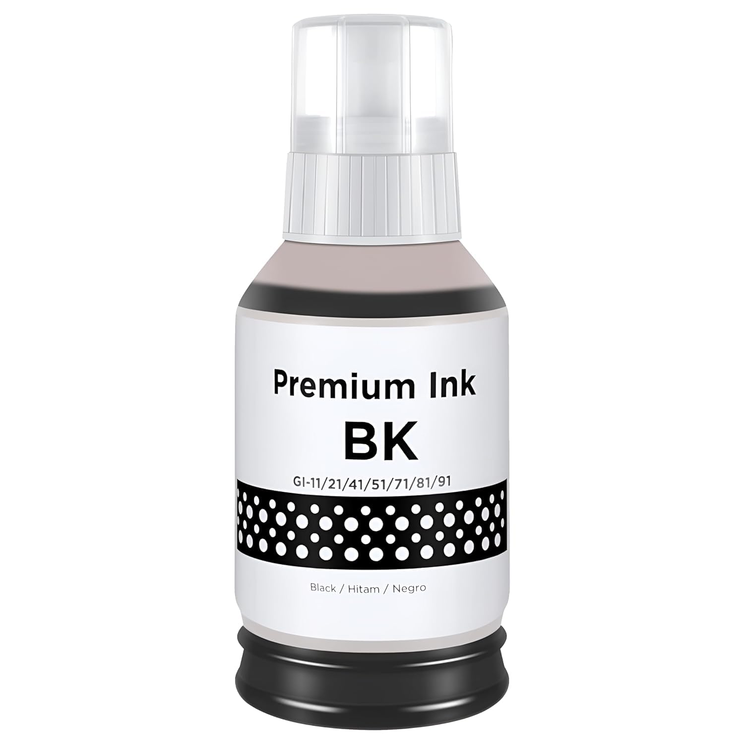 GI 71 Ink Compatible for Canon PIXMA Printer G1020 G1730 G1737 G2020 G2021 G2060 G2730 G2770 G3021 G3730 G3770 G4770 Series (Black Pack of 1)-image-1