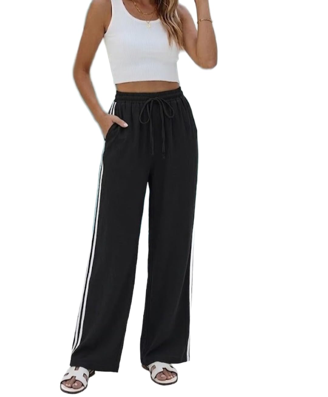 Track Pant for Women || Baggy Fit || Track Pants || Full Elastic Jogger Track Pant ||-picture-48