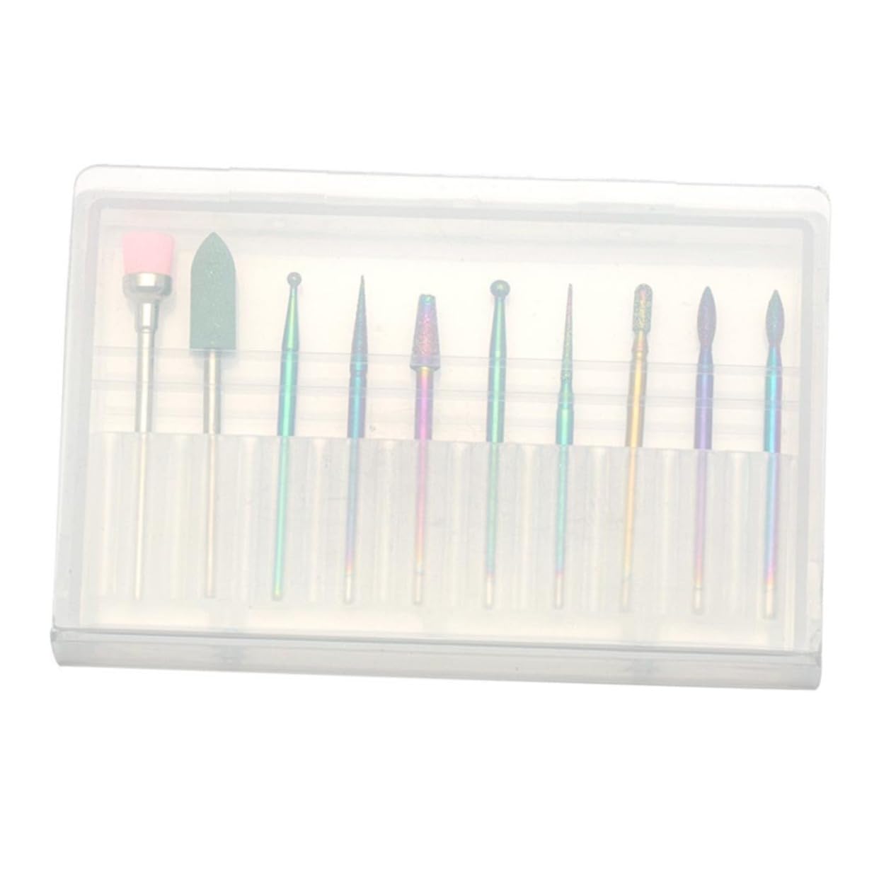 minkissy 3juegos Brocas De Acero Tungsteno Para Uñas Herramientas Profesionales De Manicura Afiladores Para Cuidado y Pulido De Uñas Compatible Máquinas De Limado Eléctricas