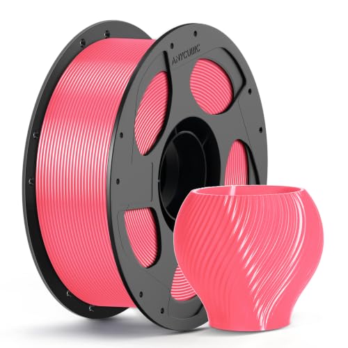 Image of ANYCUBIC PETG Filament 1.75mm, 3D Printer Filament, Dimensional Accuracy + /- 0.02mm, Exceptional Toughness, Print with Most FDM 3D Printers, 1KG Reusable Spool, Pink