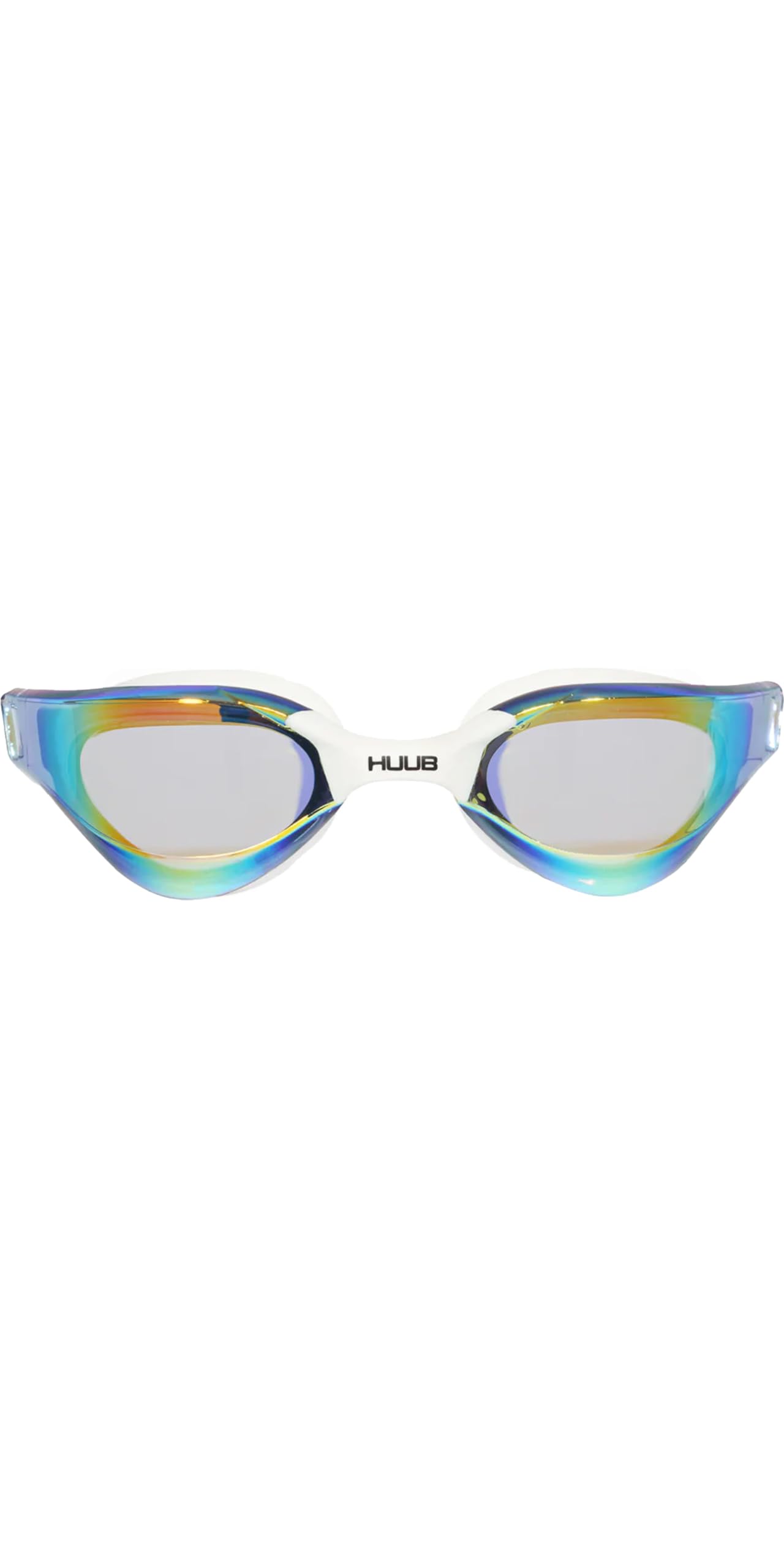 Huub Lurz - Occhialini da nuoto, SS25, colore: Bianco