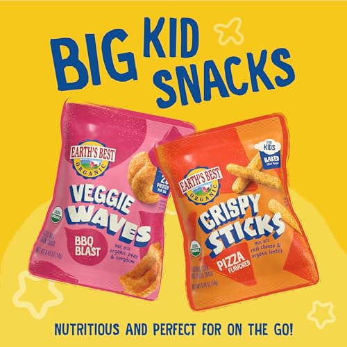 Earth's Best Veggie Waves Ranch Multipack, 2.25 Oz (Pack of 5) - image 7