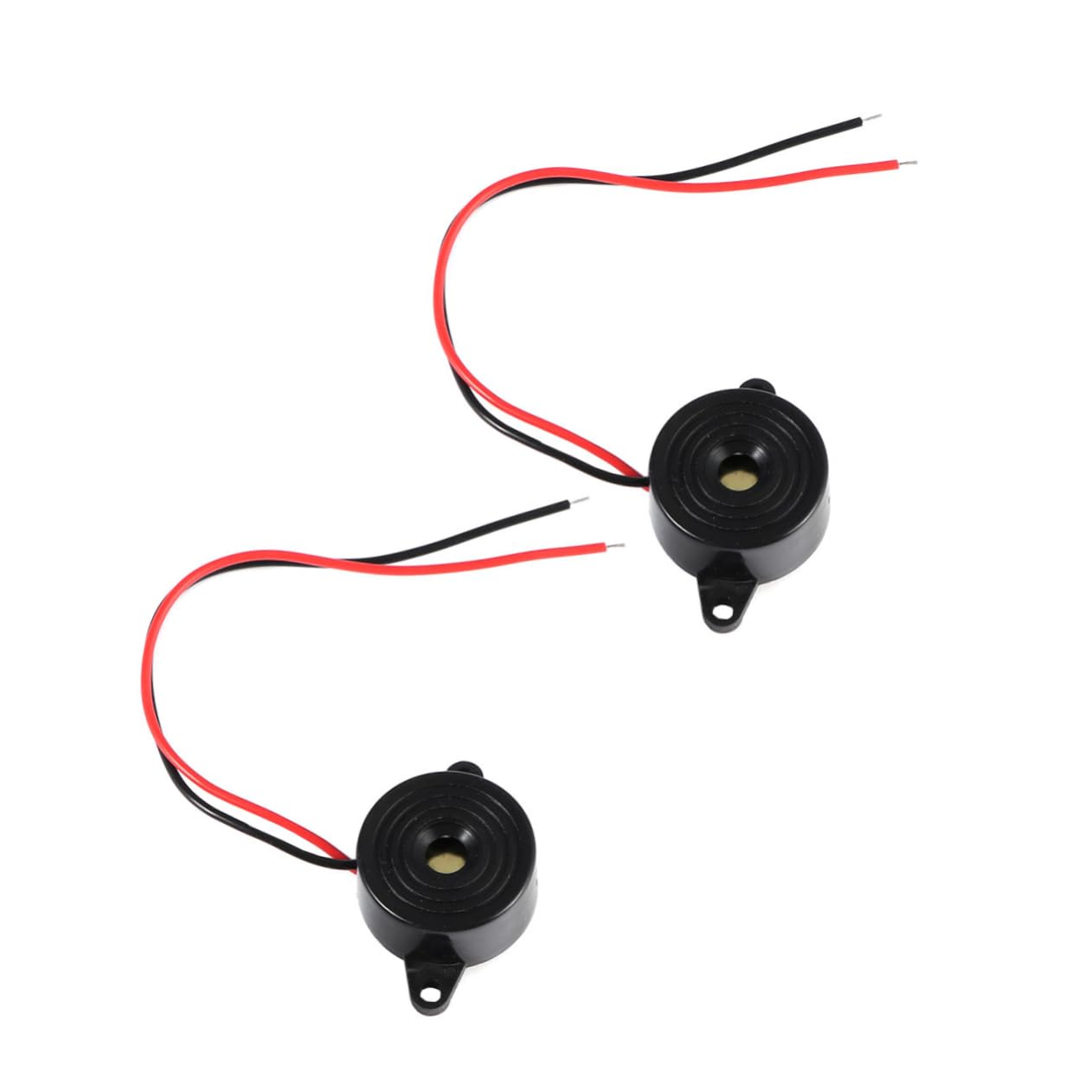 MUSISALY 6 Pcs Alarm Buzzer Built-in Drive Circuit 24v 85db Abs Buzzer Active Buzzer Easy Install