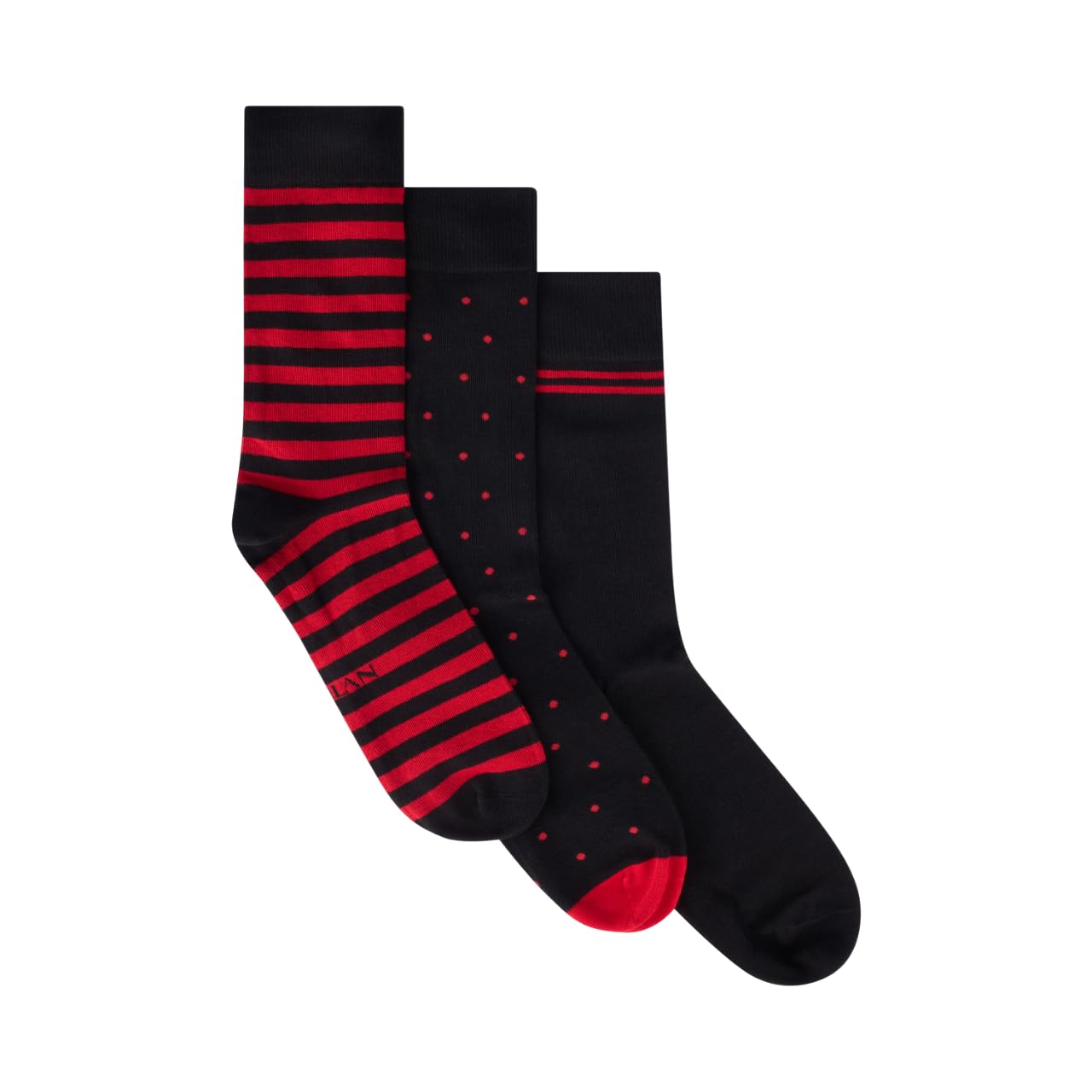 AC Milan Calze per Adulti, Bambini e Ragazzi, Calzini Medi e Lunghi, Prodotto Ufficiale, Tanti Colori e Taglie Disponibili