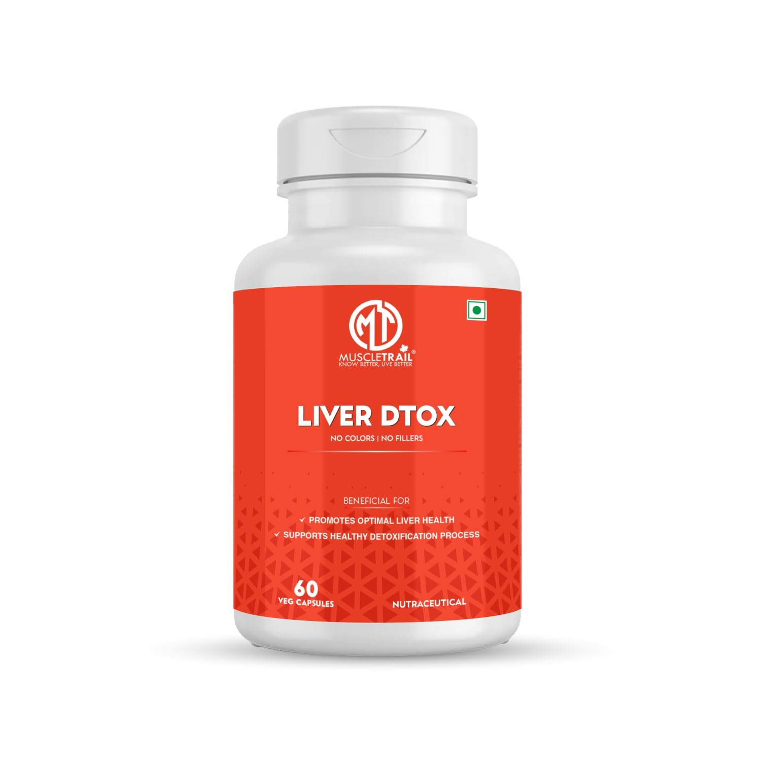 MuscleTrail Liver Support Supplement with Milk Thistle Extract 250mg | Liver Detox Supplement –60 Veg Capsules-image-24