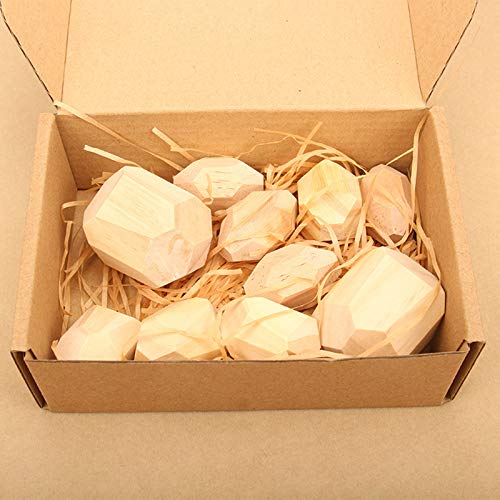 image for ZHIMO Wooden Building Blocks Set Lightweight Natural Balancing Wood St