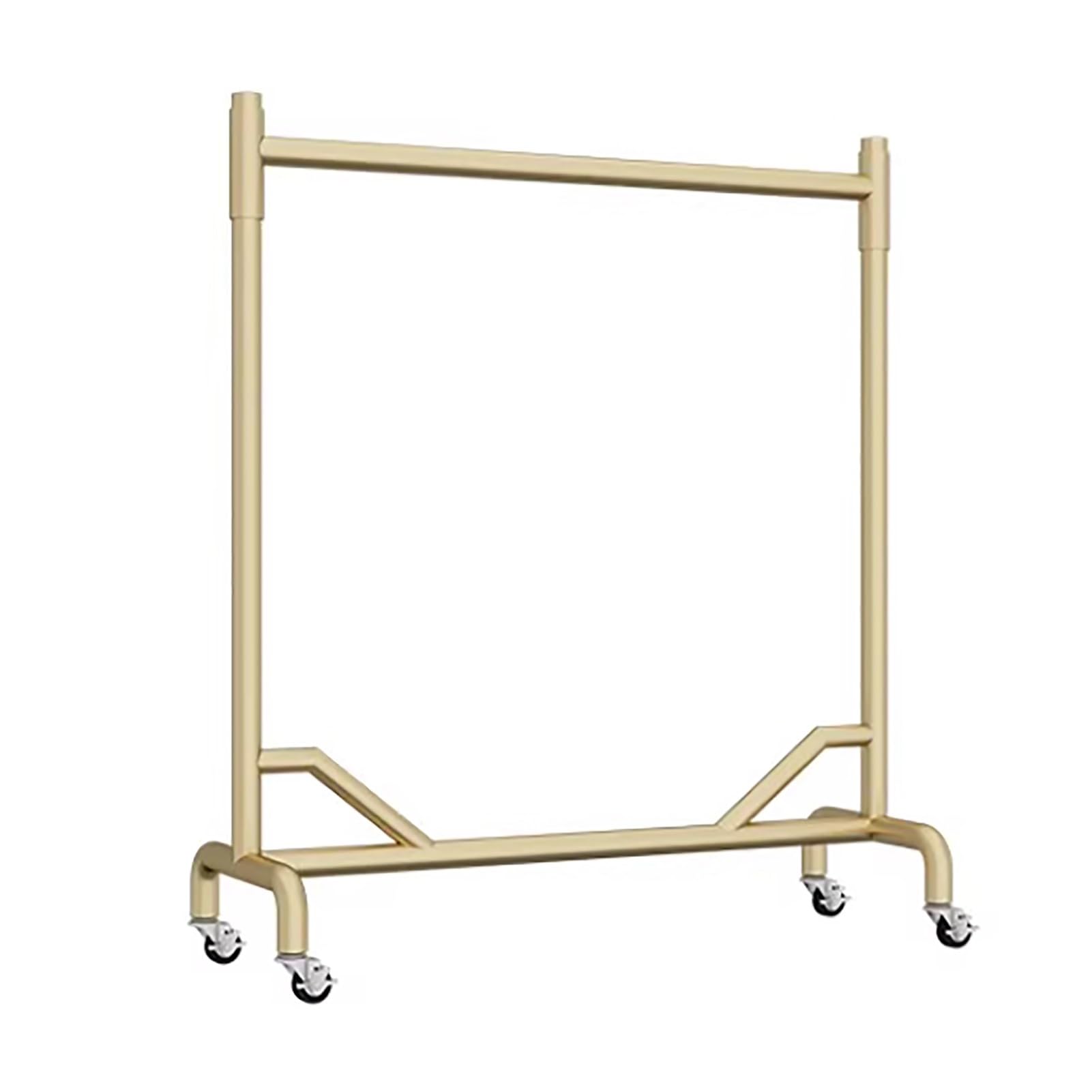 Portant à vêtements en métal robuste pour chambre et dressing ordonné