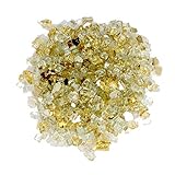 Hiland Reflektierendes Feuerglas, 4,5 kg, goldfarben