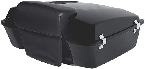 Miniatura 2 de Chopped Pack - Respaldo para maletero + estante de montaje individual para Harley Tour Pack Pak Touring Road King Road Glide Electra Glide Street