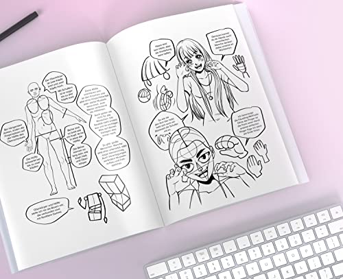 Manga zeichnen lernen mit Spaß: Gesichter und Figuren zeichnen, Schritt für Schritt mit über 60 Vorlagen. Das Anfängerbuch für Kinder & Erwachsene. Taschenbuch – 5. Oktober 2022 - Image 3