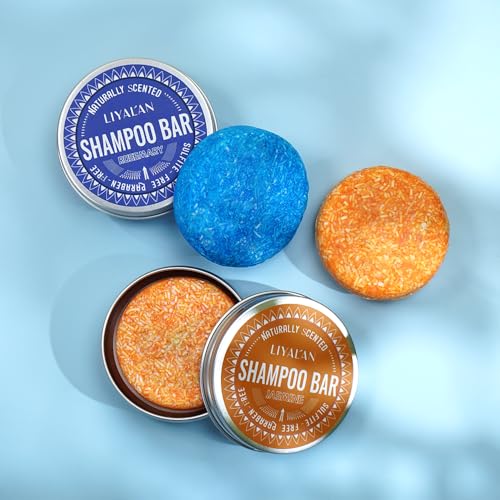 Liyalan Shampoo Bar For Hair Solid Soap(2 Pack) Rosemary And Jasmine Shampoo Bar,Deep Cleansing Hair Shampoo For Fine & Oily Hair thumb #6