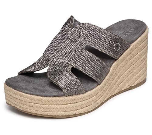 Skechers Women's Martha Stewart Iris - Unstoppable, Gun Metal Jute, 8M - image 1