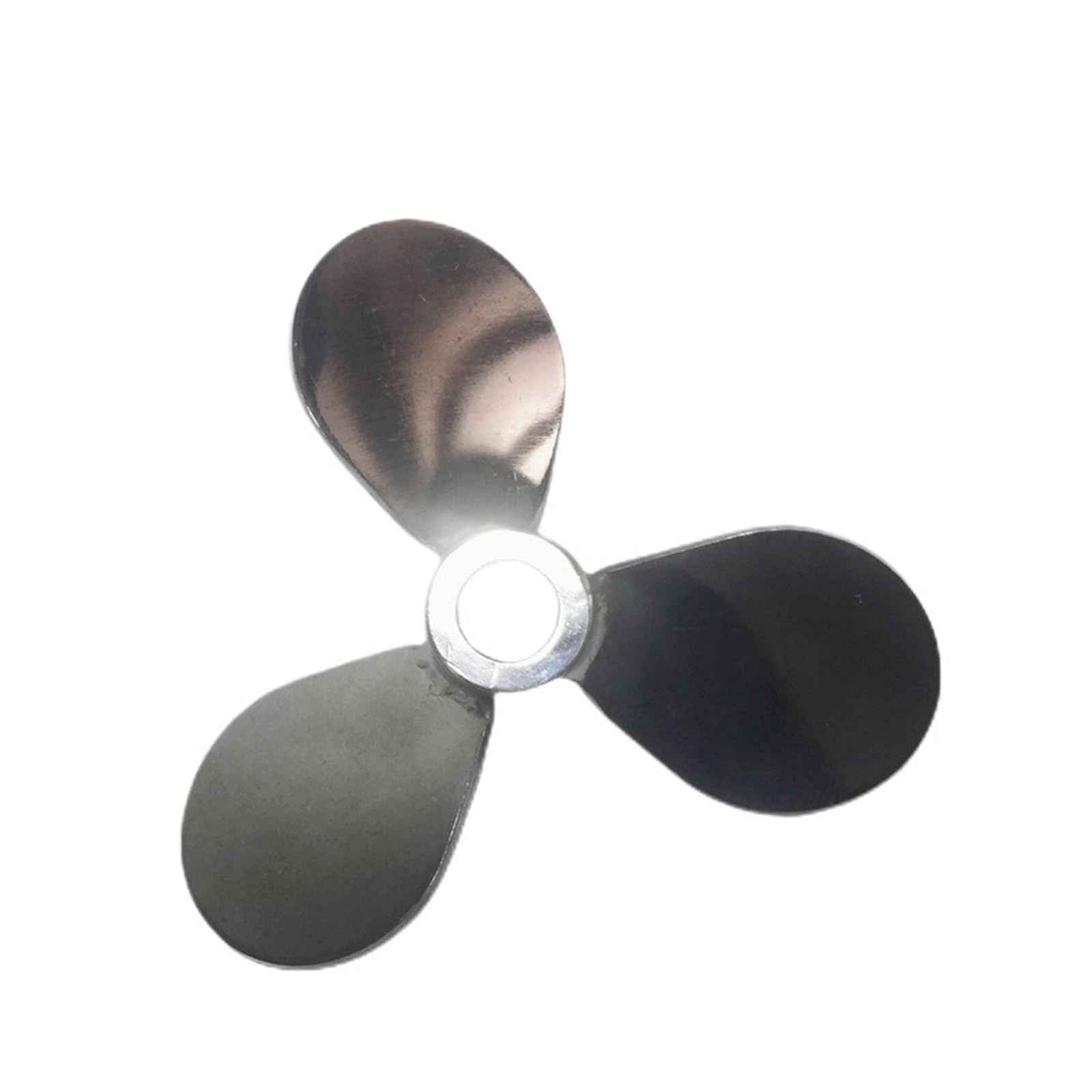 Mieszadło łopatkowe ze stali nierdzewnej, mieszadło laboratoryjne, łopatka mieszająca, trzy łopatki, średnica otworu wewnętrznego 150 mm, otwór 12