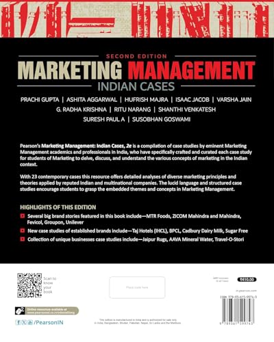 Image of Pearson Combo Books - Marketing Management, (17th Edition) + Marketing Management: Indian Cases, 2nd Edition | Set of 2 Books | MBA & Business Enthusiast | - Pearson