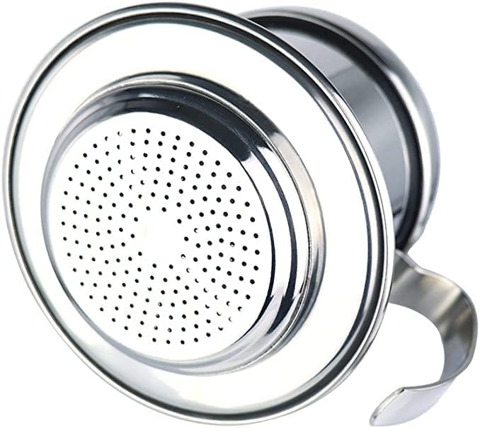 Miniatura 5 de Cafetera, cafetera vietnamita de acero inoxidable, cafetera de goteo de una sola taza, portátil para el hogar, cocina, oficina, uso al aire libre,