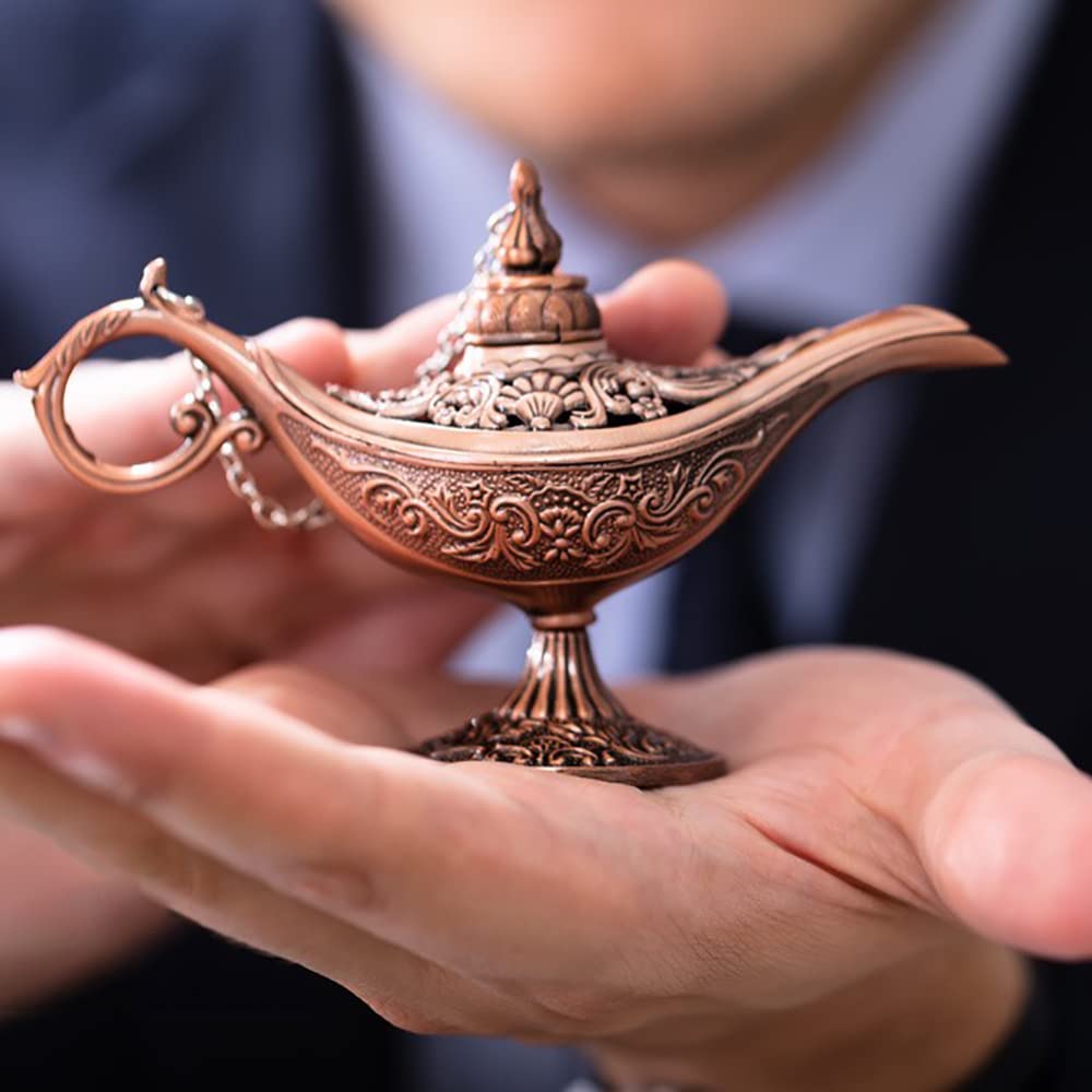 Aladdin Lampada Originale Immagine Della Lampada Di Aladdin Magica Lampada  Dei Desideri Portafoglio Disney, image size:1000x1000