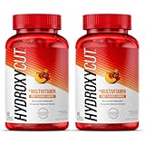 Hydroxycut Gummies (Pack of 2) - 99% Caffeine Free - Metabolize Carbs, Proteins & Fats - Includes 15 Essential Vitamins & Minerals - for Women & Men