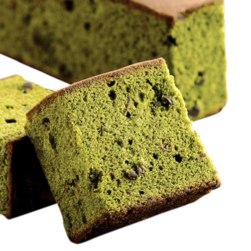 創業110年の和菓子老舗店の抹茶スイーツ[西尾抹茶カステラ]2本入り