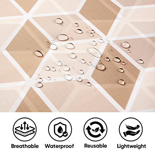 Image of PTEROMY Hooded Rain Poncho for Adult, Waterproof Lightweight Unisex Raincoat for Hiking Camping Emergency