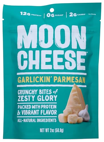 Moon Cheese, Bites Garlickin Parmesan, 2 Ounce