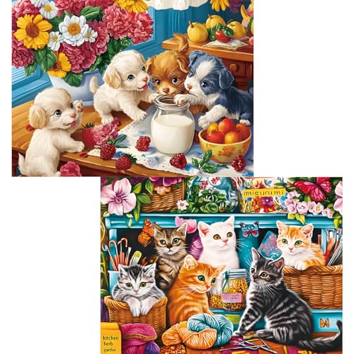 Puzzle de 300 piezas Animales 8-12 anos miniatura 1