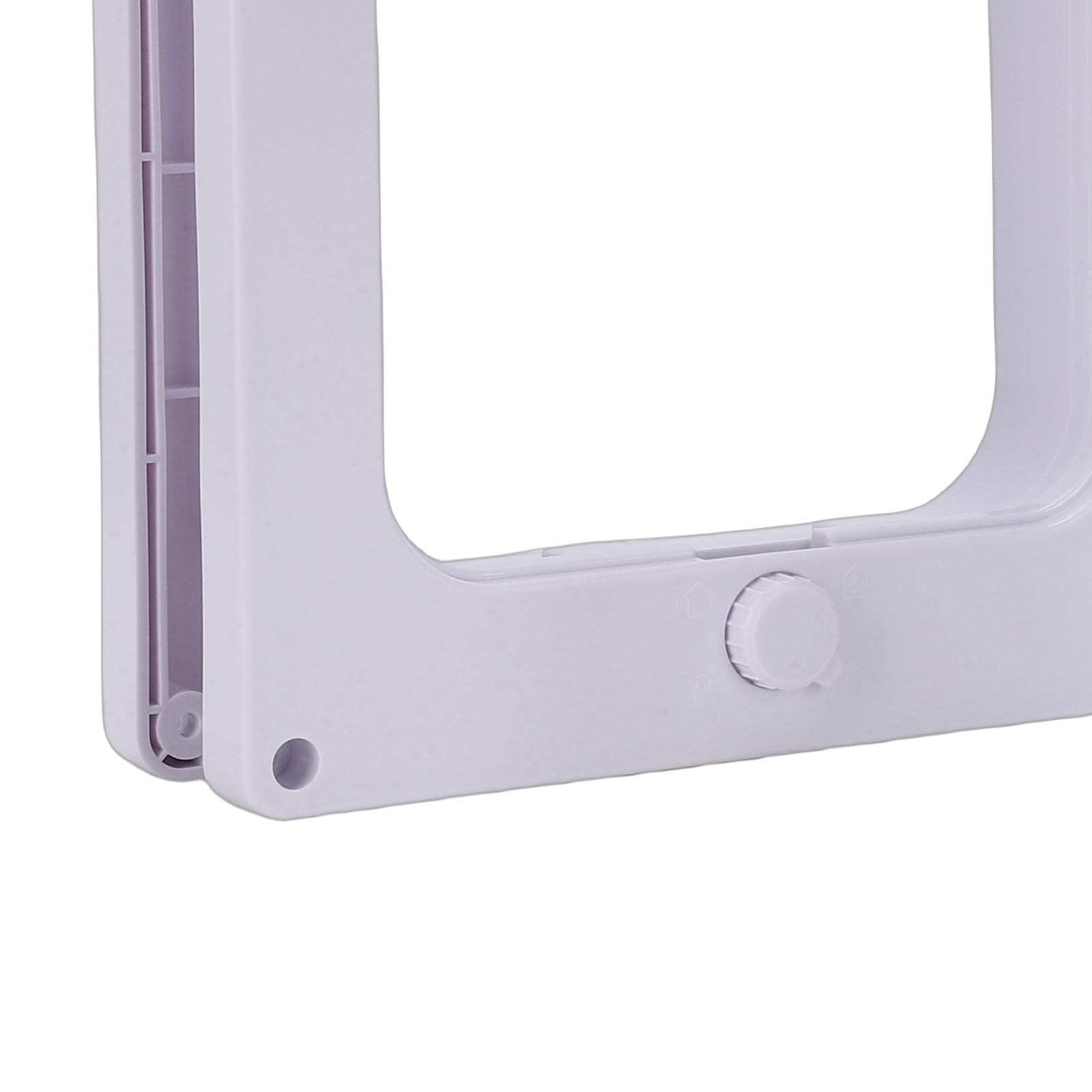Qcwwy Porta per Gatti Porta per Gatti Magnetica per Animali Domestici per Porte Interne Ed Esterne Gattaiola per Privacy per Gattini Fino a 20 Libbre Installazione Semplice Porte per Cani Resistenti