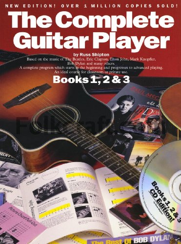 The Complete Guitar Player Omnibus Edition | Books 1 2 and 3 in One Volume | Beginner to Intermediate Guitar Method with Online Audio | Step by Step Lessons Exercises and Songs | Guitar Songbook