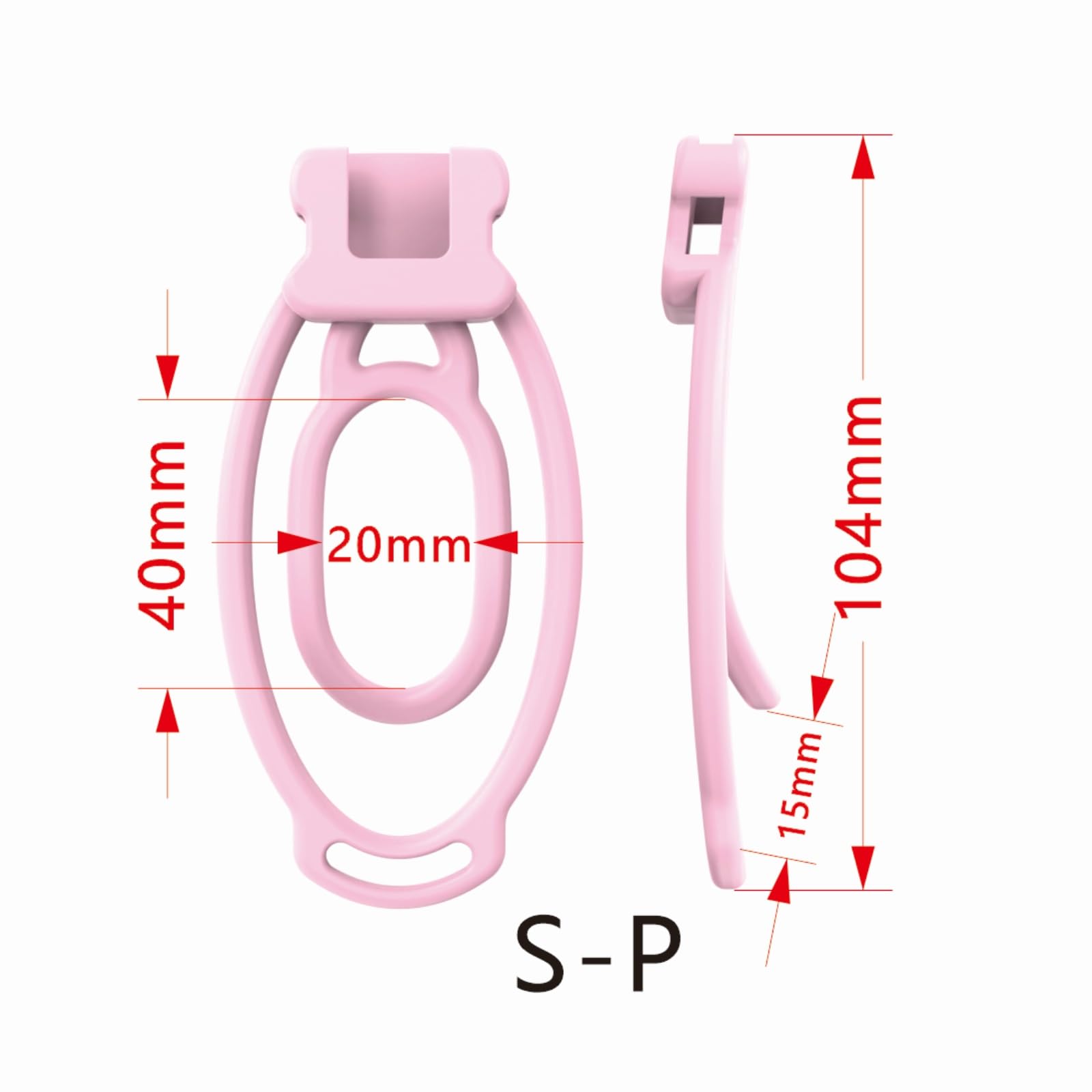 Clip FuFu curve protettive da uomo in 3 misure con cintura regolabile anti-distacco