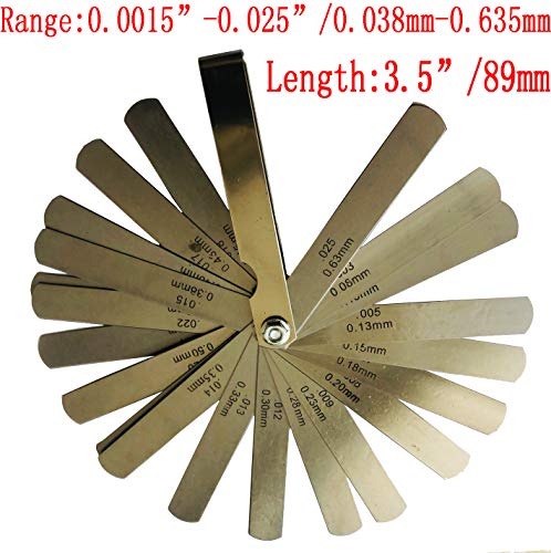 Precision Feeler Gauges (32PCS/Set)