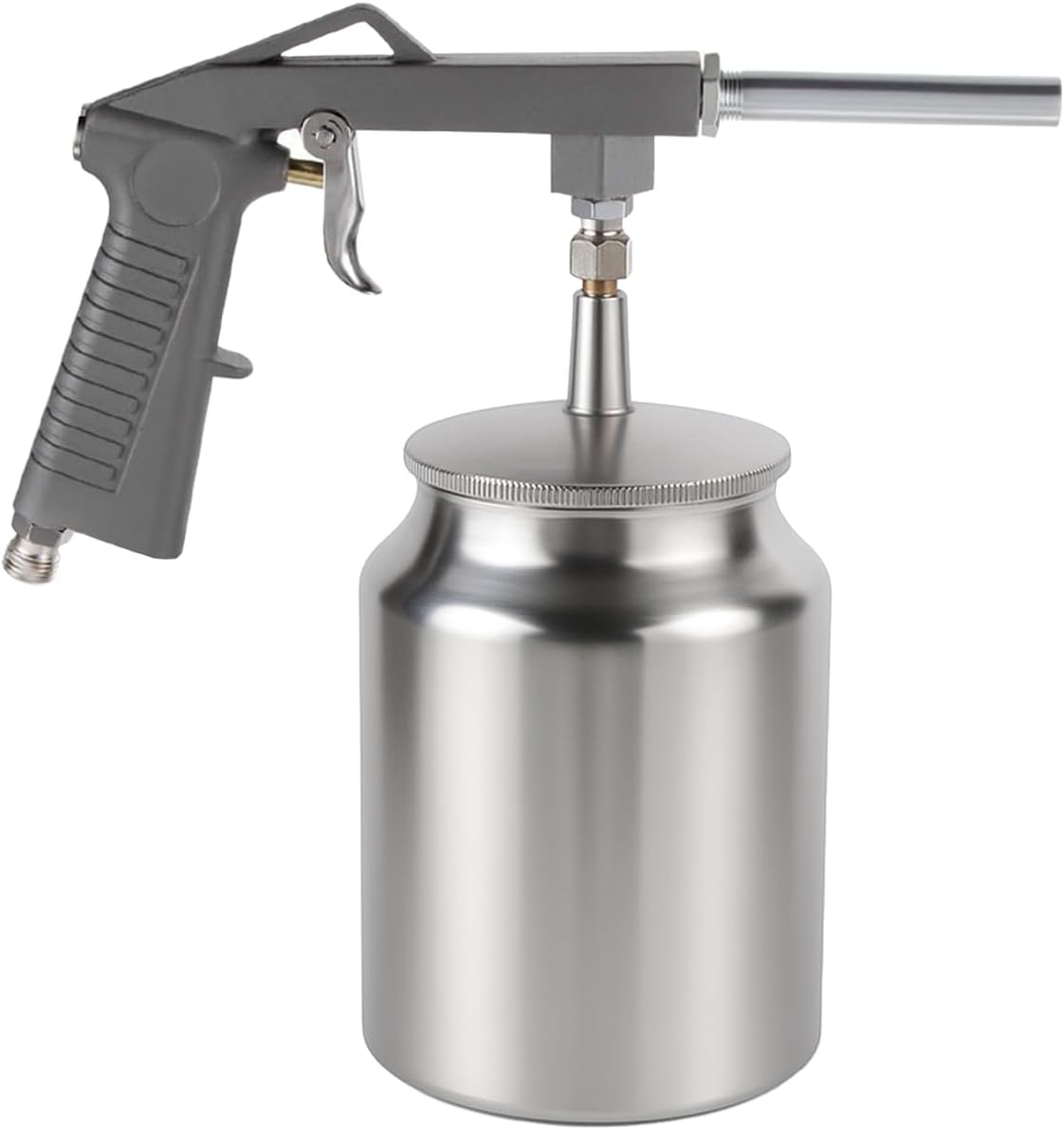 Air Undercoating Spray Gun, Spray Gun Sprayer with Suction Feed Cup Apply Spraying Truck Bed Liner Coating, Rubberized Undercoating, Chip Guard Pain