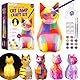 Basteln Mädchen 6 7 8 9 10 Jahre,Katze Lampe Malset-Bastelset Kinder ab 6,Geschenk Mädchen 6 7 8-12 Jahre, Spielzeug ab 6 Jahre Jungen, DIY Kreativ Malen Katze Kinder Ostern Geschenkideen