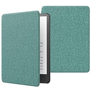 MoKo Case for 6.8″ Kindle Paperwhite (11th Generation-2021) and Kindle Paperwhite Signature Edition, Lightweight Shell Cover with Auto Wake/Sleep for kindle Paperwhite 2021 E-Reader, Green
