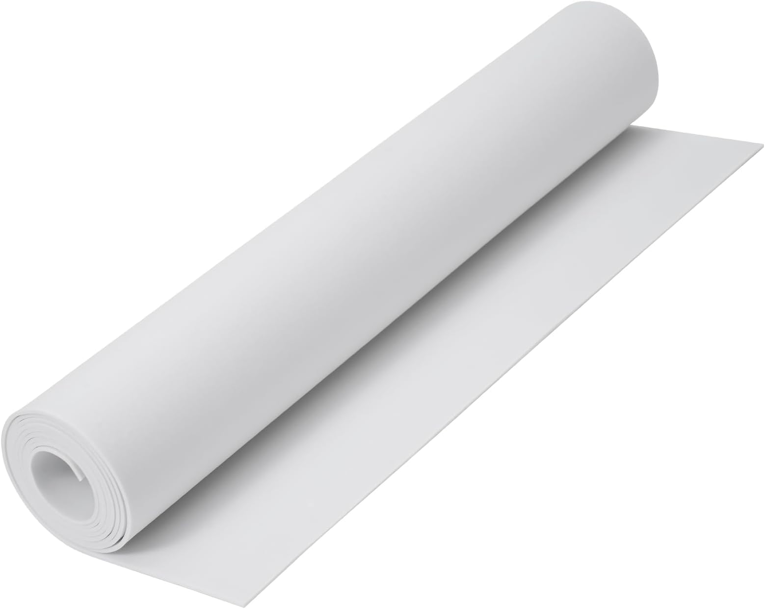 AMZQNART EVA Foam 2mm, Cosplay Foam Roll 16 x 59in（6.5sqft）White, Suitable for Large Foam Cosplay Modeling, DIY Projects, Crafts, Ultra High Density 90 kg/m3.