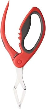 Chefn WiseCracker Crab Slitter & Cracker Tool, Red, One Size