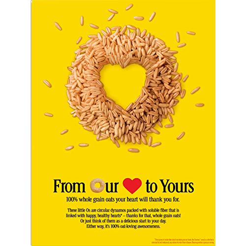 Image of Cheerios, Gluten Free, Cereal with Whole Grain Oats, 18 oz