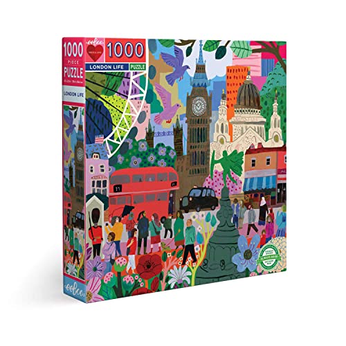 Image of (New April) eeBoo 1000pc Puzzle London Life