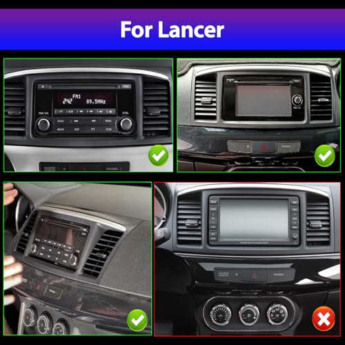 Radio para Auto Surakey 7 pulgadas Para Mitsubishi Lancer miniatura 6