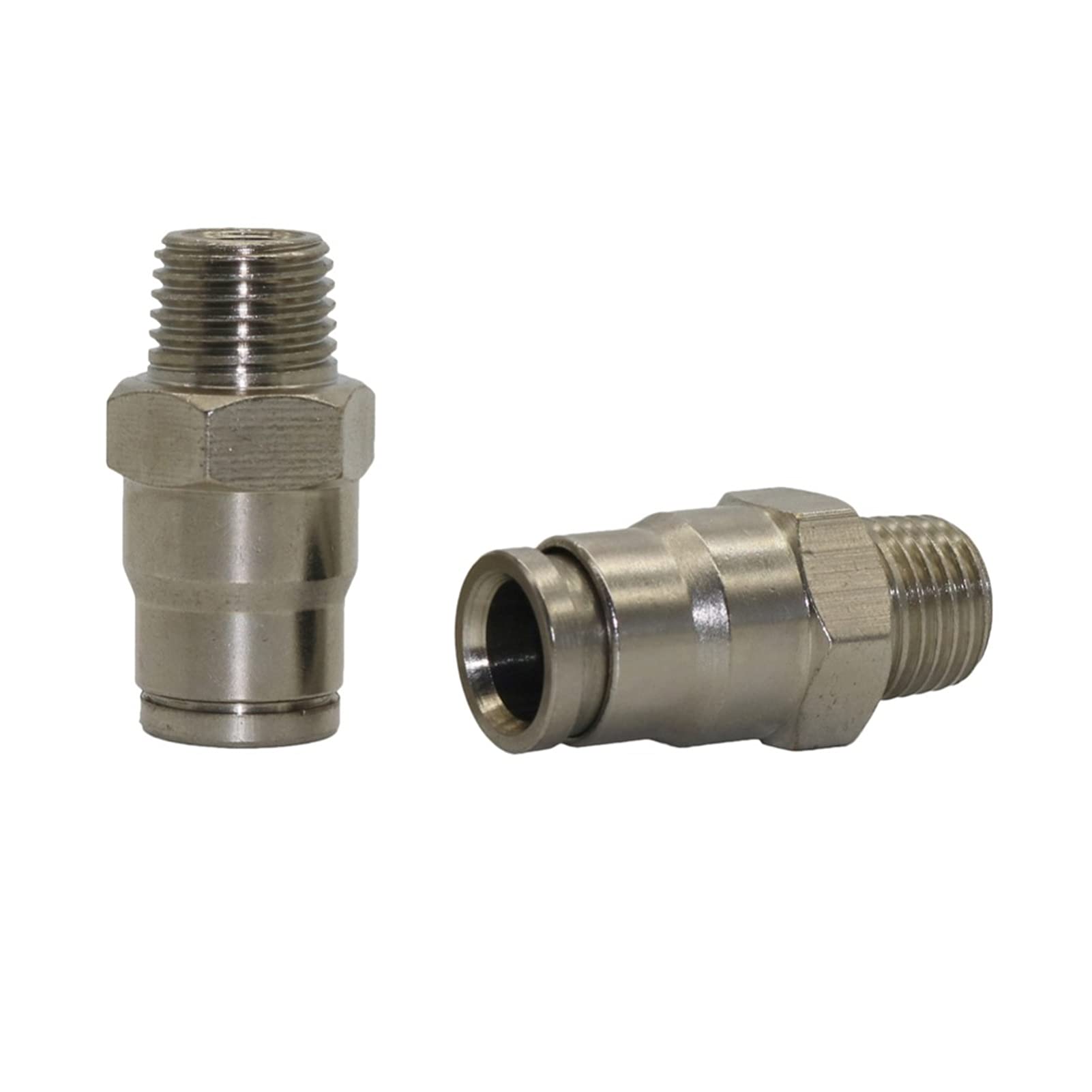 Adaptador de Conector de Manguera Ae para Manguera Utilitaria, Roscaho de Alta Presión de 1/4 de Pulgada a Conector de Bloqueo Deslizante de 3/8 de Pulgada, de Atomización de Invernadero, Conector de