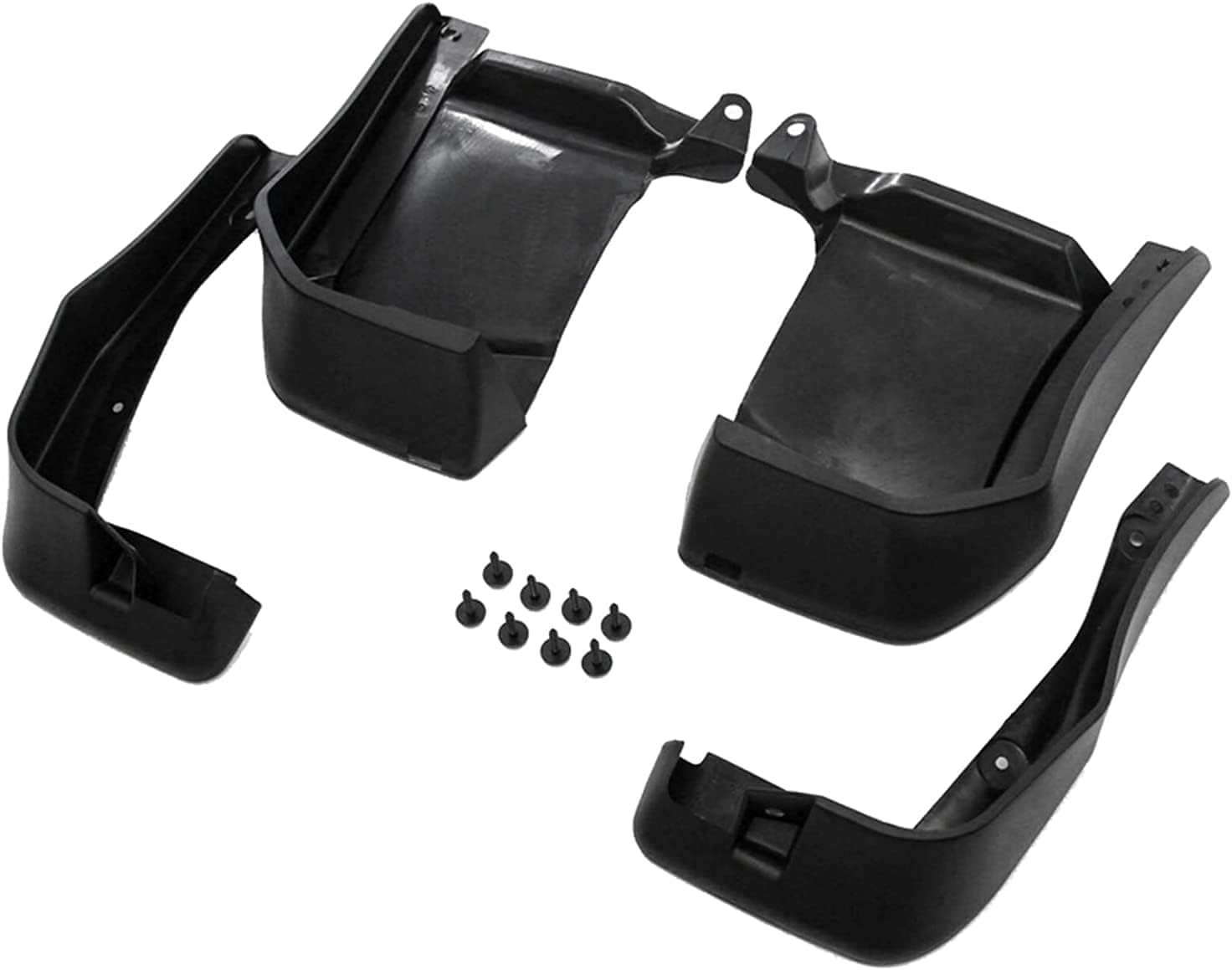 Rscbb Normal 4 Pcs Car Mud Flaps Splash Guards For Honda Berline 9Ème Génération 2013-2017, Easy Installation Mudguards Front Rear Mud Flaps Splashproof Waterproof Car Accessories