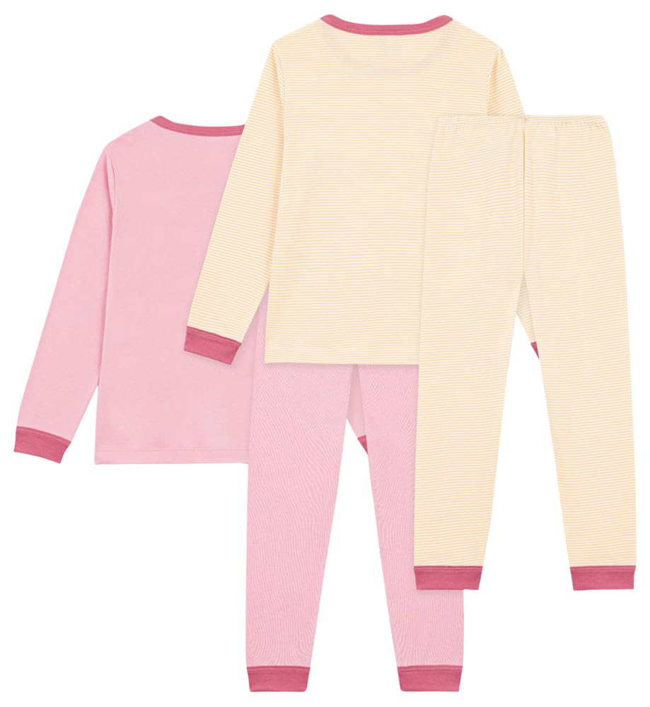 Petit Bateau Set di Pigiami per Bambini in Cotone Stampato, 2 A, Variante 1