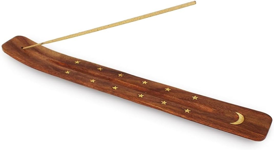 WOODEN INCENCE STICK HOLDER